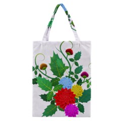 Flowers Floral Plants Nature Classic Tote Bag by Pakrebo