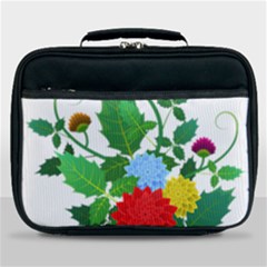 Flowers Floral Plants Nature Lunch Bag by Pakrebo