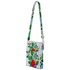 Flowers Floral Plants Nature Multi Function Travel Bag by Pakrebo