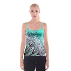 Dandelion Seeds Flower Nature Spaghetti Strap Top by Pakrebo