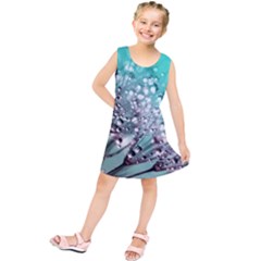 Dandelion Seeds Flower Nature Kids  Tunic Dress by Pakrebo