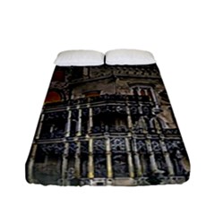 Castle Mansion Architecture House Fitted Sheet (full/ Double Size) by Pakrebo