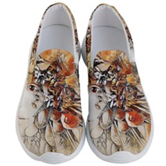 Collage Art The Statue Of Shell Men s Lightweight Slip Ons by Pakrebo