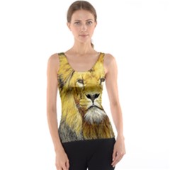 Lion Lioness Wildlife Hunter Tank Top by Pakrebo