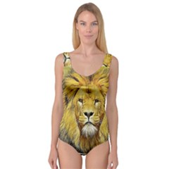 Lion Lioness Wildlife Hunter Princess Tank Leotard  by Pakrebo