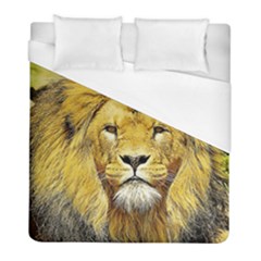 Lion Lioness Wildlife Hunter Duvet Cover (full/ Double Size) by Pakrebo