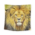 Lion Lioness Wildlife Hunter Square Tapestry (Small) View1