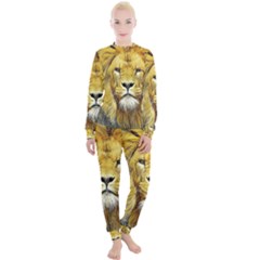 Lion Lioness Wildlife Hunter Women s Lounge Set by Pakrebo