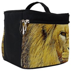 Lion Lioness Wildlife Hunter Make Up Travel Bag (big) by Pakrebo