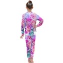 Rose Bouquet Flower Petal Floral Kids  Long Sleeve Set  View2