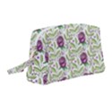 Default Texture Background Floral Wristlet Pouch Bag (Medium) View1