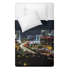 Night City Seoul Travel Korea Sky Duvet Cover Double Side (single Size) by Pakrebo