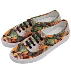 Pumpkin Vegetables Autumn Women s Classic Low Top Sneakers by Pakrebo