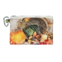 Pumpkin Vegetables Autumn Canvas Cosmetic Bag (Medium) View1