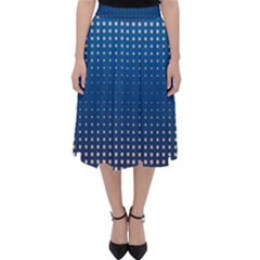 Geometric Wallpaper Classic Midi Skirt