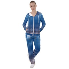 Geometric Wallpaper Women s Tracksuit