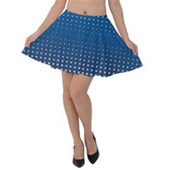 Geometric Wallpaper Velvet Skater Skirt by Mariart