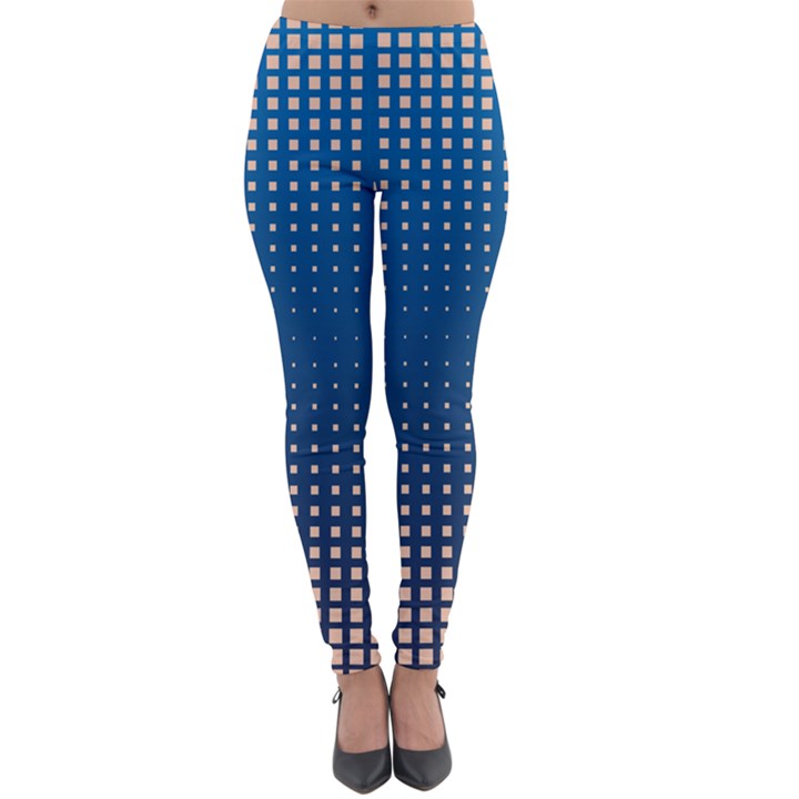 Geometric Wallpaper Lightweight Velour Leggings