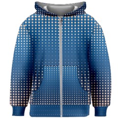 Geometric Wallpaper Kids  Zipper Hoodie Without Drawstring