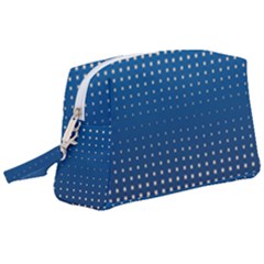 Geometric Wallpaper Wristlet Pouch Bag (large)