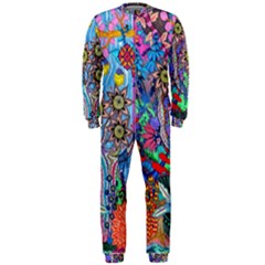 Abstract Forest  Onepiece Jumpsuit (men)  by okhismakingart