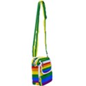 LGBT Rainbow Pride Flag Shoulder Strap Belt Bag View1