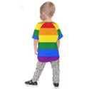 LGBT Rainbow Pride Flag Kids  Raglan Tee View2