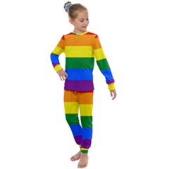 LGBT Rainbow Pride Flag Kids  Long Sleeve Set 