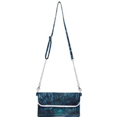 Trees Road Moonlight Avenue Mini Crossbody Handbag by Nexatart