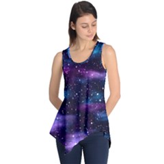 Background Space Planet Explosion Sleeveless Tunic by Nexatart