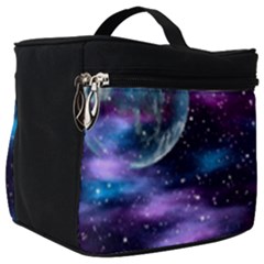 Background Space Planet Explosion Make Up Travel Bag (big) by Nexatart