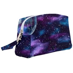 Background Space Planet Explosion Wristlet Pouch Bag (large) by Nexatart