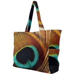 Feather Peacock Feather Peacock Simple Shoulder Bag by Nexatart