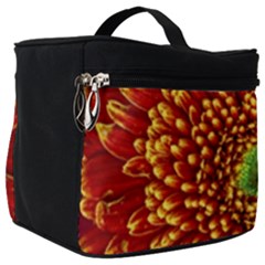 Flower Dahlia Red Petals Color Make Up Travel Bag (big) by Nexatart