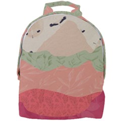 Blush Pink Landscape Mini Full Print Backpack by charliecreates