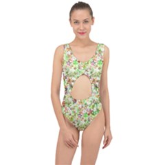 Background Christmas Star Advent Center Cut Out Swimsuit by Nexatart