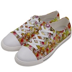 Background Christmas Star Advent Women s Low Top Canvas Sneakers