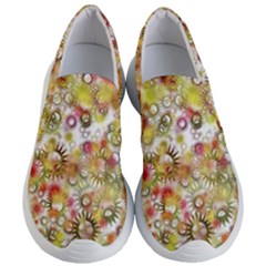 Background Christmas Star Advent Women s Lightweight Slip Ons by Nexatart