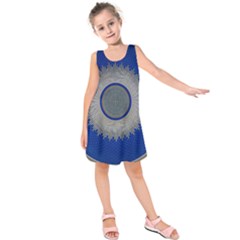 Vienna Central Cemetery Kids  Sleeveless Dress by Nexatart