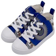 Vienna Central Cemetery Kids  Mid-top Canvas Sneakers