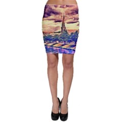 Castle Fortress Landmark Historical Bodycon Skirt by Nexatart