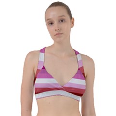 Lesbian Pride Flag Sweetheart Sports Bra by lgbtnation