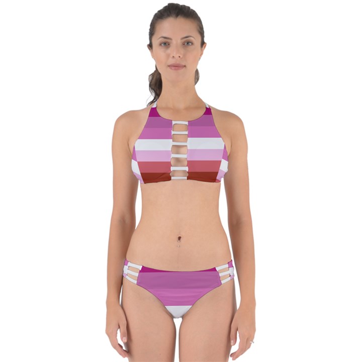 Lesbian Pride Flag Perfectly Cut Out Bikini Set