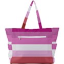 Lesbian Pride Flag Simple Shoulder Bag View3