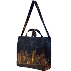 Architecture Buildings City Square Shoulder Tote Bag