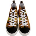 Nature Sunset Landscape Sun Men s Mid-Top Canvas Sneakers View1