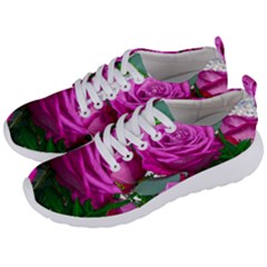 Rose Pink Purple Flower Bouquet Men s Lightweight Sports Shoes by Pakrebo