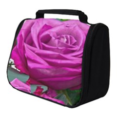 Rose Pink Purple Flower Bouquet Full Print Travel Pouch (small) by Pakrebo