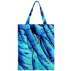 Winter Branch Tree Beech Snow Zipper Classic Tote Bag by Pakrebo