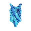 Winter Branch Tree Beech Snow Kids  Frill Swimsuit View1